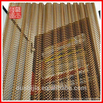 Manufacturing luxury metal hanging curtain for hotel